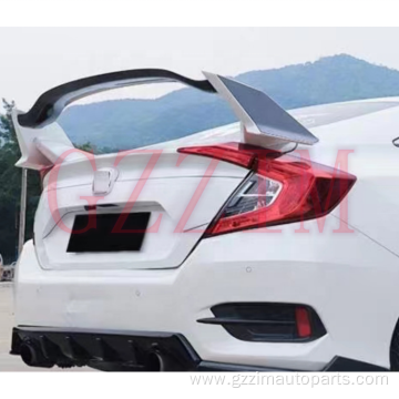 Civic 2016 Type R Style Rear Wing Spoiler